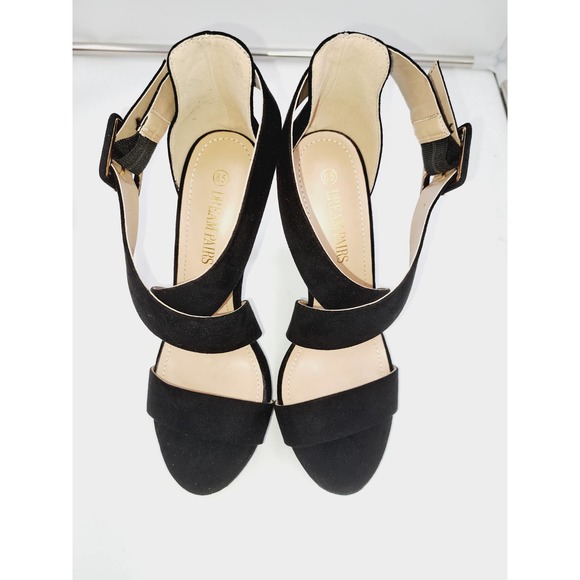 DREAM PAIRS Charlotte Open Toe High Stilettos Platform Party Heel Sandals 8.5 - Picture 6 of 9